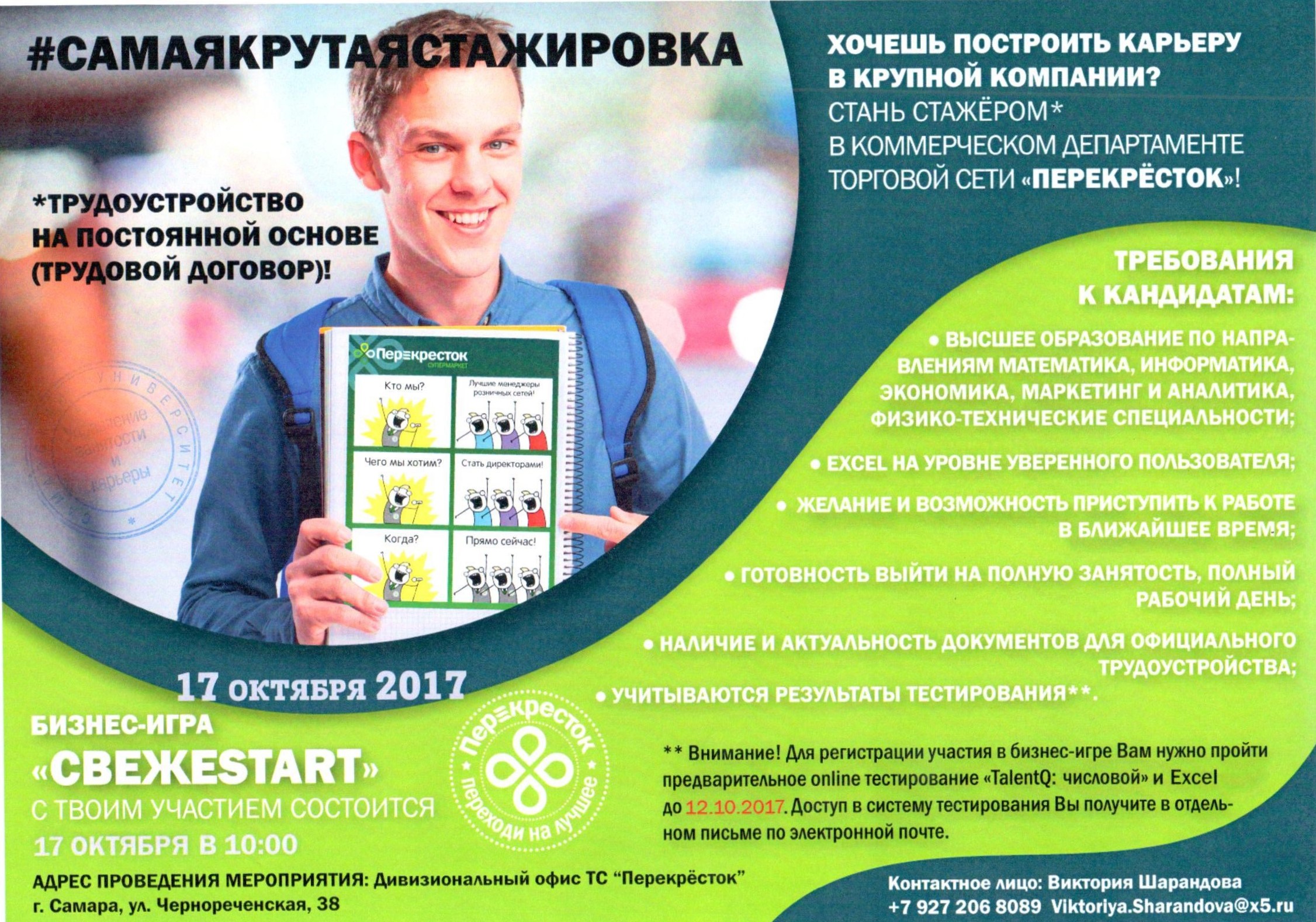 Бизнес-игра – «СвежеStart»