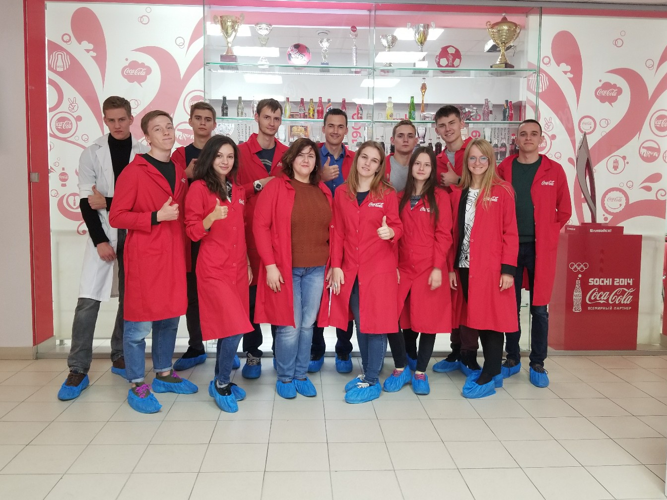 Лекция от представителей компании "Coca Cola HBC Россия"